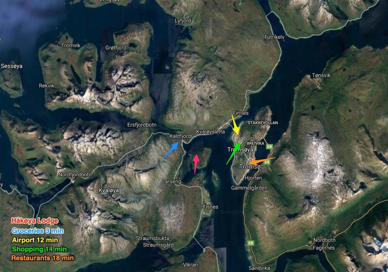 Hakoya Lodge Tromsø Exteriér fotografie